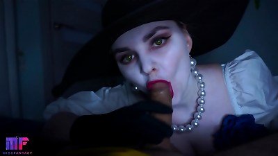 chick Dimitrescu will nail you. Cosplay. Resident Evil Village.